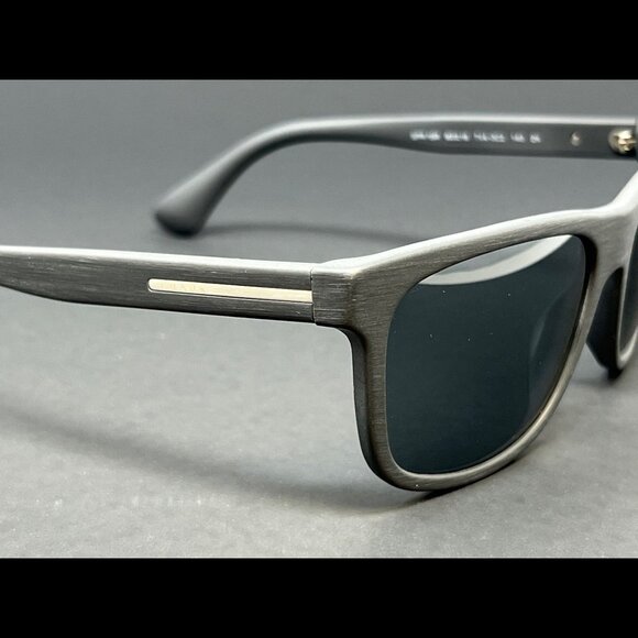Prada Sunglasses PR15R-TV43C2 Matte Gray 60mm Gray Lens Men's Italy Authentic - Picture 7 of 10